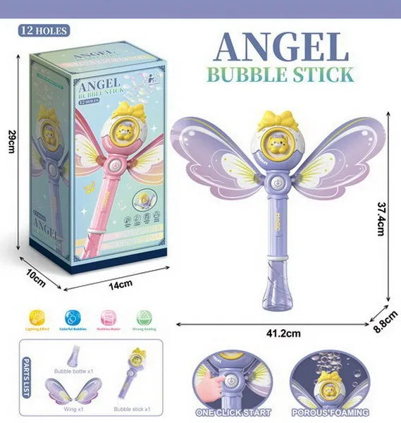 HKM-073043 Unicorn Mini Bubble Wands for Kids - Automatic Bubble Blower Toy, Perfect for Outdoor Fun