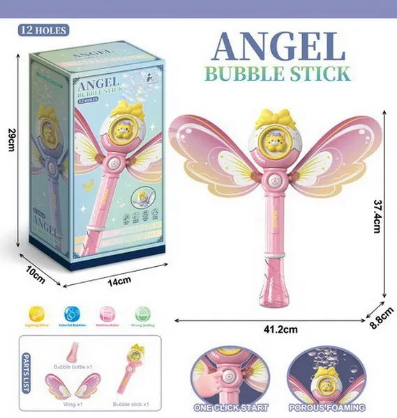 HKM-073043 Unicorn Mini Bubble Wands for Kids - Automatic Bubble Blower Toy, Perfect for Outdoor Fun