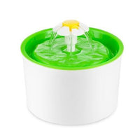 HKM-073107 Electric Water Feeder for Cats - Blue Square Fountain with 3-Layer Filtration System