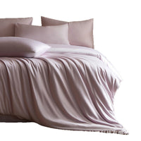 HKM-073235 Solid Color Bamboo Fiber Bedding Set in Various Sizes and Styles