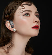 HKM-073299 Wireless Bluetooth Stereo Headset with Call Function and Voice Control, 10m Range, Multi-Point Connection, 4-Hour Battery Life