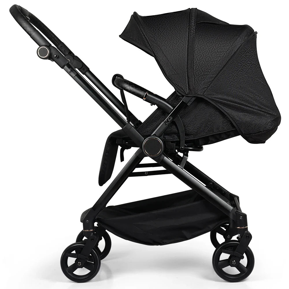 KTX-073427 3 in 1 Foldable Aluminium Frame Baby Stroller with Two-Way Seat for Newborns, Lightweight Travel Carriage