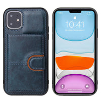 HKM-073491 Multi-Function Leather Phone Case with Card Holder for iPhone and Samsung Models