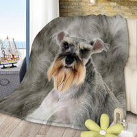 HKM-073555 Cozy Flannel Throw Blanket - Soft, Warm, Multifunctional, 75x100cm for Couch, Bed, Office