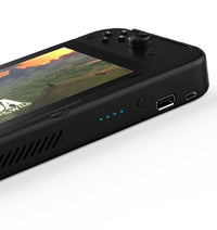 HKM-073619 NS Compatible Leather Protective Charging Case with 10000mAh Capacity and Type C Interface