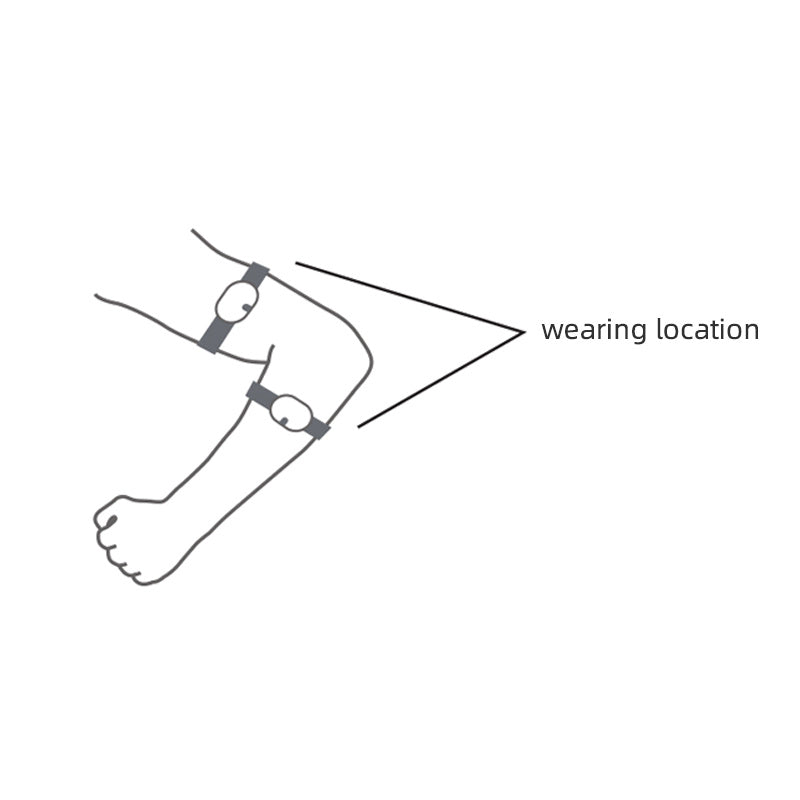 HKM-073747 Heart Rate Monitoring Arm Belt with Waterproof Design and Long Battery Life