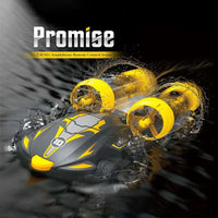 HKM-073811 RC Amphibious Car Remote Control Vehicle for Kids - 2.4GHz, Waterproof, Ready to Go, Indoor-Outdoor Fun, Ages 5+