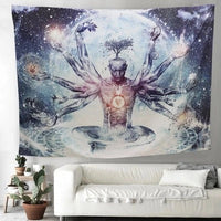 HKM-073939 Creator Wall Tapestry - 100% Polyester, Printed Design, Machine Washable
