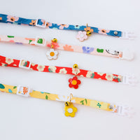 HKM-073939 Pet Collar Flower Safety Buckle Necklace