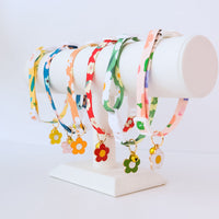 HKM-073939 Pet Collar Flower Safety Buckle Necklace