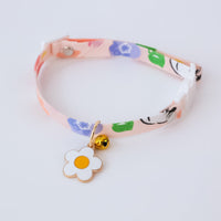 HKM-073939 Pet Collar Flower Safety Buckle Necklace