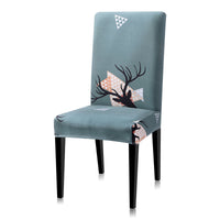 HKM-073939 Rectangular Polyester Chair Cover for Backrests 45-60cm and Seats 40-50cm