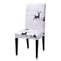HKM-073939 Rectangular Polyester Chair Cover for Backrests 45-60cm and Seats 40-50cm