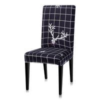 HKM-073939 Rectangular Polyester Chair Cover for Backrests 45-60cm and Seats 40-50cm