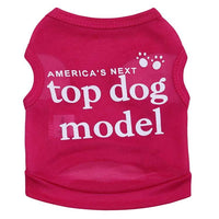 HKM-074259 Ultra-Thin Breathable Polyester Vest for Small Dogs - Spring and Summer Style