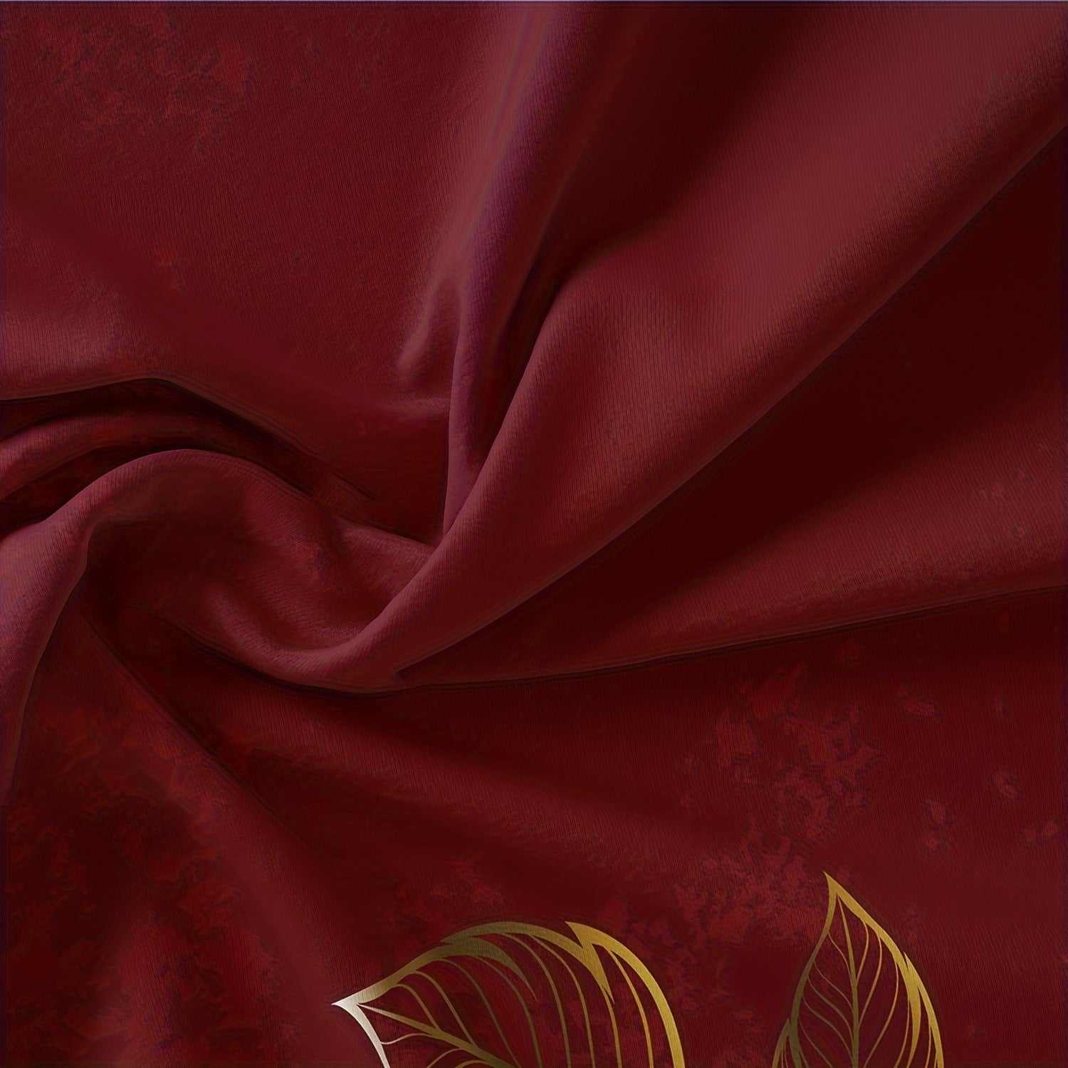 HKM-074387 Romantic Rose Gold Floral Print Down Quilt Cover - Multiple Sizes Available