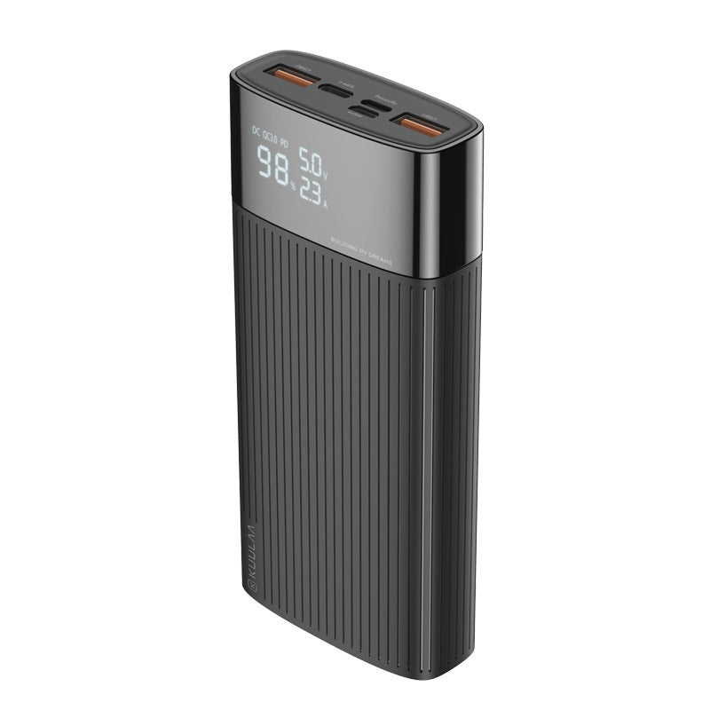 HKM-074771 Dual Port Fast Charging Power Bank - 20000mAh Capacity with Quick Charge 3.0 and USB PD Support