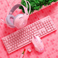 HKM-074899 USB Mechanical Keyboard with 104 Keys and Waterproof Feature