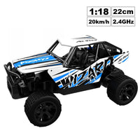 HKM-074963 1/18 Scale Electric RC Off-Road Vehicle - High Speed Remote Control Drift Car for Indoor and Outdoor Fun