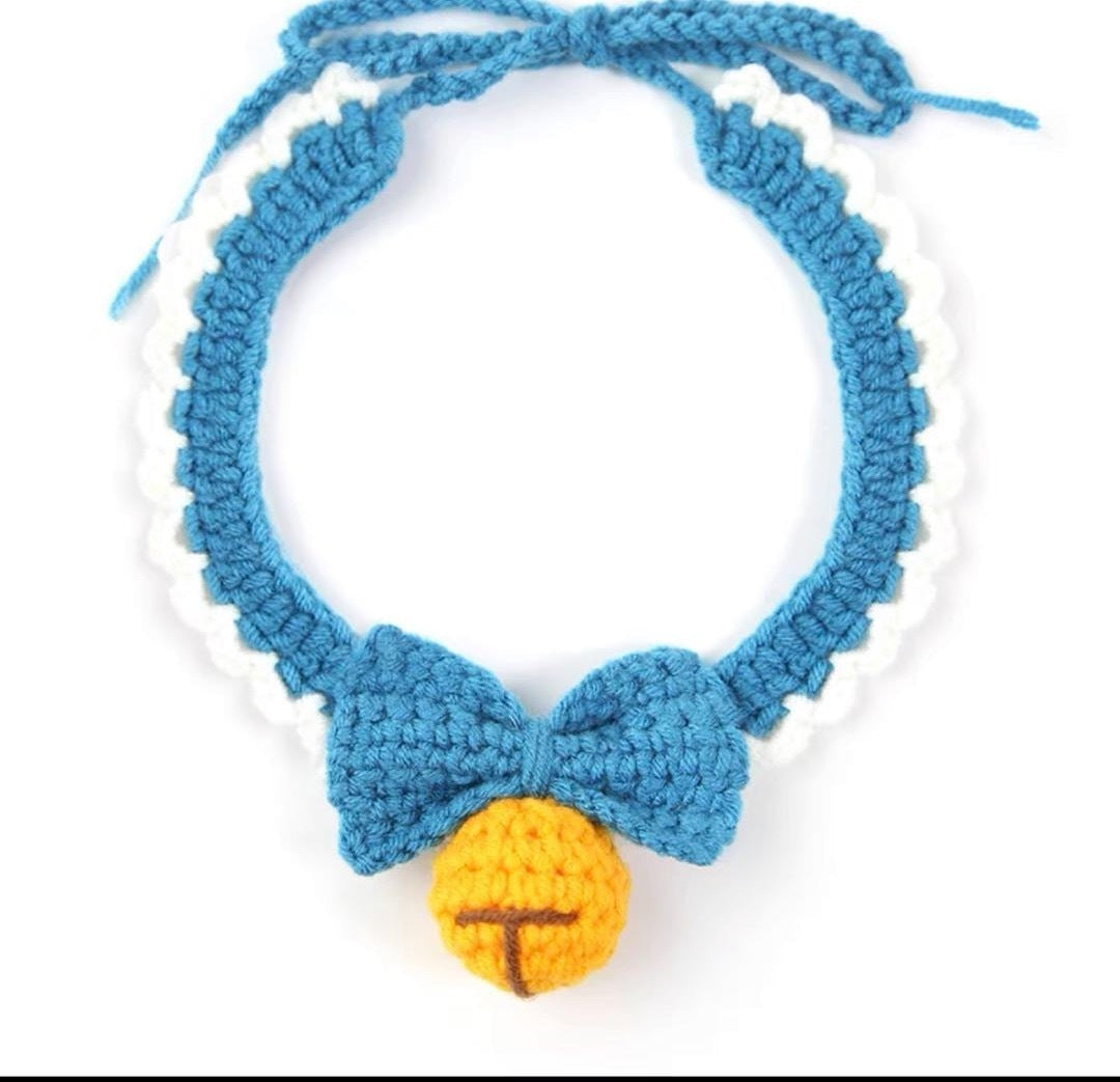 HKM-075091 Knitted Collar Cat And Dog Scarf Posing Accessories