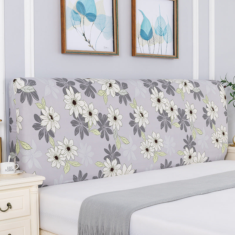HKM-075539 European-Style Bedside Backrest Dust Cover in Multiple Designs and Sizes