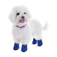 HKM-075539 Waterproof Winter Dog Boots for Small Breeds - Anti-Slip, Washable & Comfy Footwear for Outdoor Use