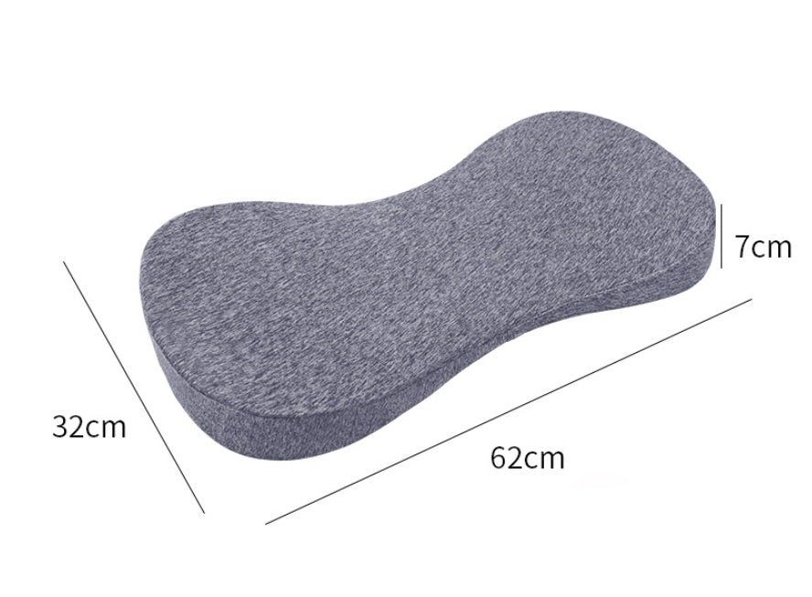HKM-075667 Pregnant Woman's Bedside Support Waist Pillow with Memory Foam Lining