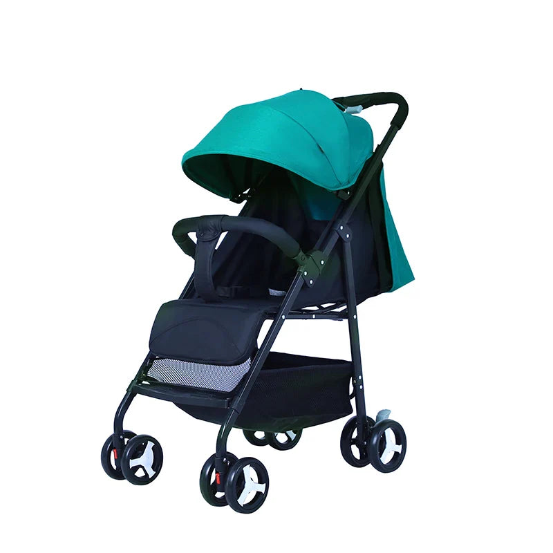 KTX-075731 Foldable 2-in-1 Baby Stroller for Infants and Toddlers, One-Hand Folding Design, Suitable for Ages 0-3 Years