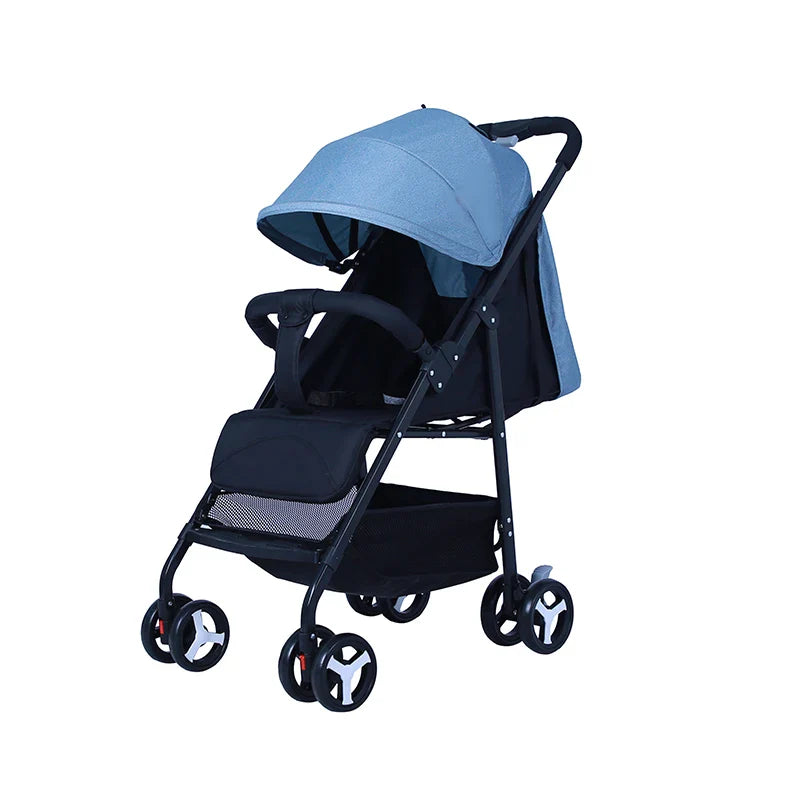 KTX-075731 Foldable 2-in-1 Baby Stroller for Infants and Toddlers, One-Hand Folding Design, Suitable for Ages 0-3 Years