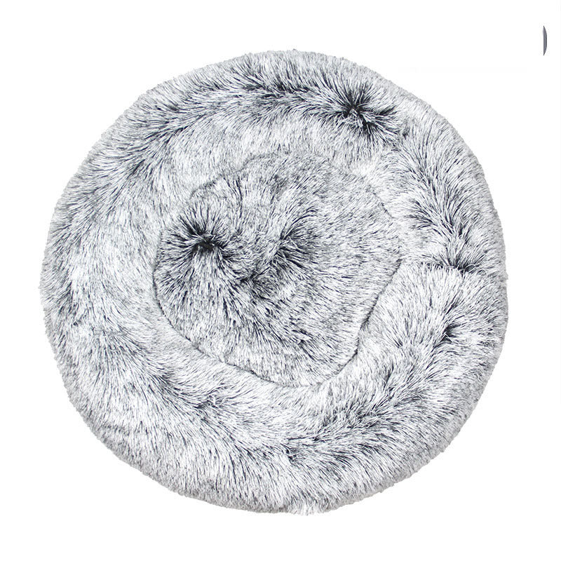 HKM-075731 Plush Winter Warm Pet Nest in Various Gradient and Tie-Dye Colors