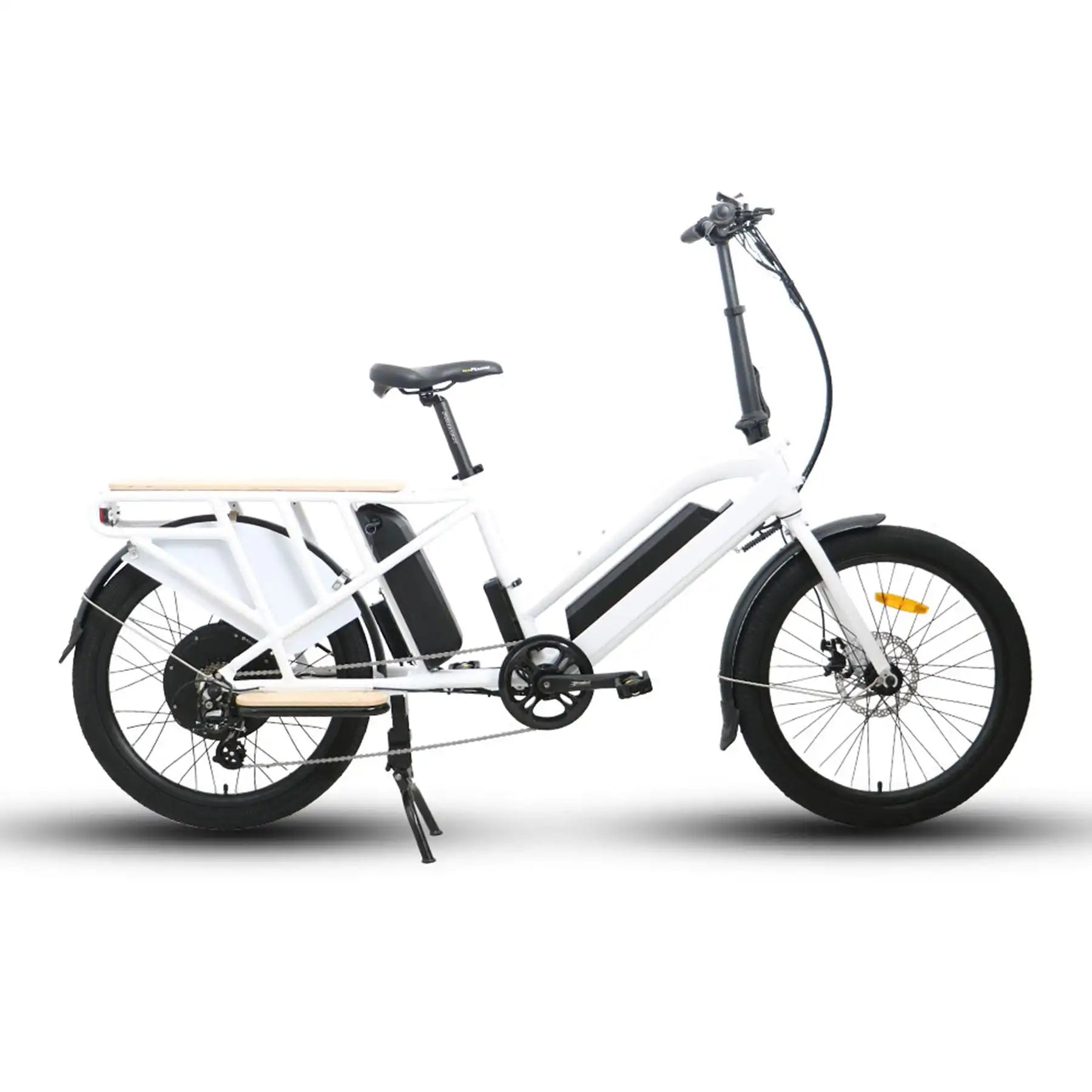 KTX-075859 E-Unorau MAX-CARGO 48V 750W Electric Bike with 7 Speed Gears and Integrated Battery