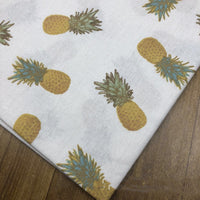 HKM-076371 Cotton Linen Calico Fabric with Chinese Calligraphy - Versatile for Luggage, Curtains, and Home Decor