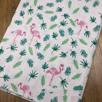 HKM-076371 Cotton Linen Calico Fabric with Chinese Calligraphy - Versatile for Luggage, Curtains, and Home Decor