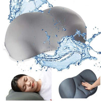 HKM-076371 Ergonomic Foam Particle Pillow with Free Pillowcase and Machine-Washable Design