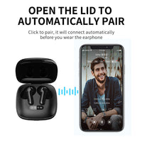 HKM-076435 Wireless Bluetooth Headset with Stereo Sound, 4-Hour Playback, and 10m Range