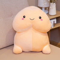 HKM-076819 Cute Cartoon Decompression Pillow - Soft Plush Toy in Various Heights