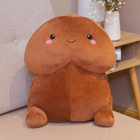 HKM-076819 Cute Cartoon Decompression Pillow - Soft Plush Toy in Various Heights