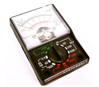 HKM-076883 Portable Analog Multimeter for Voltage, Current, and Resistance Testing - Compact Design, Easy to Read