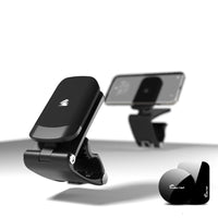 HKM-076947 Compact Magnetic HUD Car Phone Holder for Universal Device Compatibility - Dashboard Installation