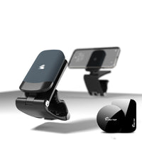HKM-076947 Compact Magnetic HUD Car Phone Holder for Universal Device Compatibility - Dashboard Installation