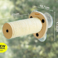 HKM-077203 Space Capsule Cat Climbing Tree with Jumping Platforms and Sisal Scratching Rods