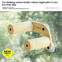 HKM-077203 Space Capsule Cat Climbing Tree with Jumping Platforms and Sisal Scratching Rods