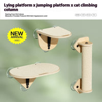 HKM-077203 Space Capsule Cat Climbing Tree with Jumping Platforms and Sisal Scratching Rods