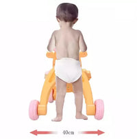 HKM-077331 Battery Operated Giraffe Baby Walker with Light and Music for Ages 0-3