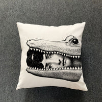 HKM-077651 Nordic Thick Cotton and Linen Pillowcase for Living Room - Colorful Designs, 45X45 cm