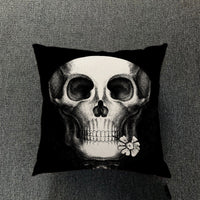 HKM-077651 Nordic Thick Cotton and Linen Pillowcase for Living Room - Colorful Designs, 45X45 cm