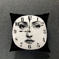 HKM-077651 Nordic Thick Cotton and Linen Pillowcase for Living Room - Colorful Designs, 45X45 cm