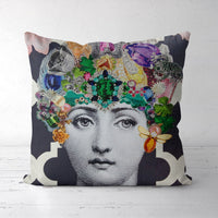 HKM-077651 Nordic Thick Cotton and Linen Pillowcase for Living Room - Colorful Designs, 45X45 cm