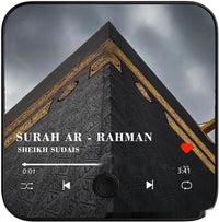 HKM-077779 Quran Music Box Refrigerator Magnet with USB Charging, 30 Play Capacity, ABS Material