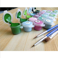 HKM-077843 Digital Hand-Painted Landscape Oil Painting - 40X50CM Flower Scene Artwork